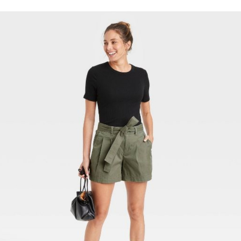 A New Day High Ruse Pleate Front Shorts